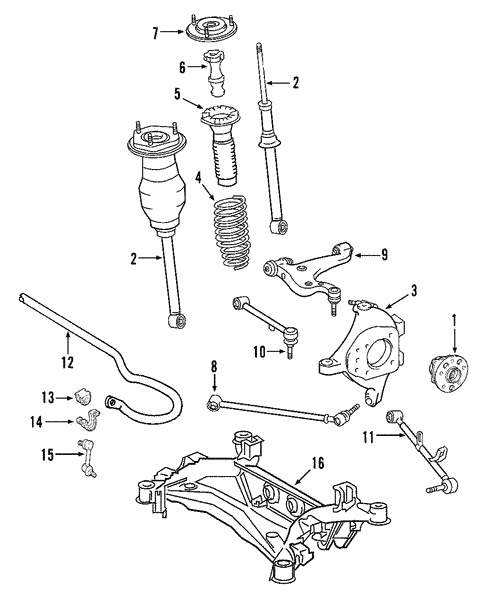 Parts Catalog | Modern Toyota | Rear Suspension for 2005
