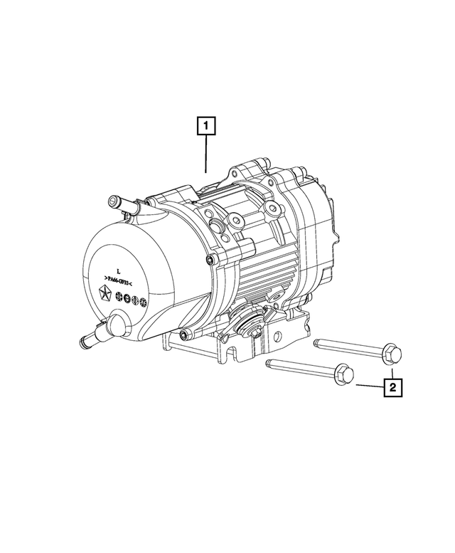 68529420AB - Steering: Power Steering Pump, Diesel for Mopar Image
