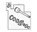 39771JN10E - : Inner Joint Assembly for Nissan: Murano, Quest Image