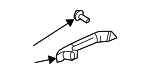 83240S9VA11ZB - Body: Assist Strap for Honda: Pilot Image