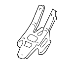 83267S9VA00 - Body: Seat Belt Mount for Honda: Pilot Image