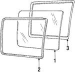 4160722 - Body: Vent for Dodge: B150, B250, B350 Image