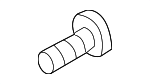 411700 - Cooling System: Upper Deflector Clip for GM Image