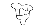 411700 - Cooling System: Deflector Retainer for GM Image