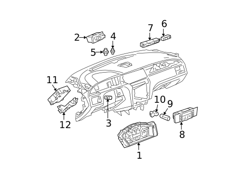 Driver Information Center for 2008 Buick LaCrosse #0