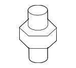 10257168 - Body: Security Lamp for Buick: LaCrosse, Rendezvous | Chevrolet: Venture | Pontiac: Aztek Image