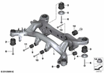 33312283382 - : Rubber Mounting Front for BMW Image
