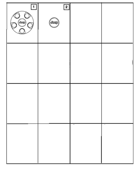 Wheel Covers and Center Caps for 2007 Jeep Liberty #0