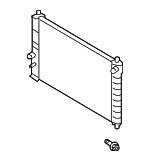 21823 - Cooling System: ACDelcoâ„¢ Radiator Assembly for GM Image