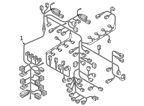Wiring Harness for 2015 Audi R8 #0