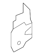 60079FA012 - : Upper Hinge for Subaru: Forester, Impreza Image