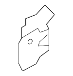 60079FA012 - Body: Upper Hinge for Subaru Image