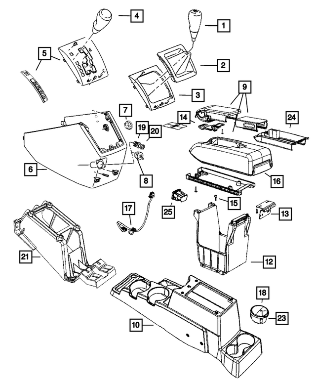 1FW94XDVAA - Electrical: Console Plug for Mopar Image