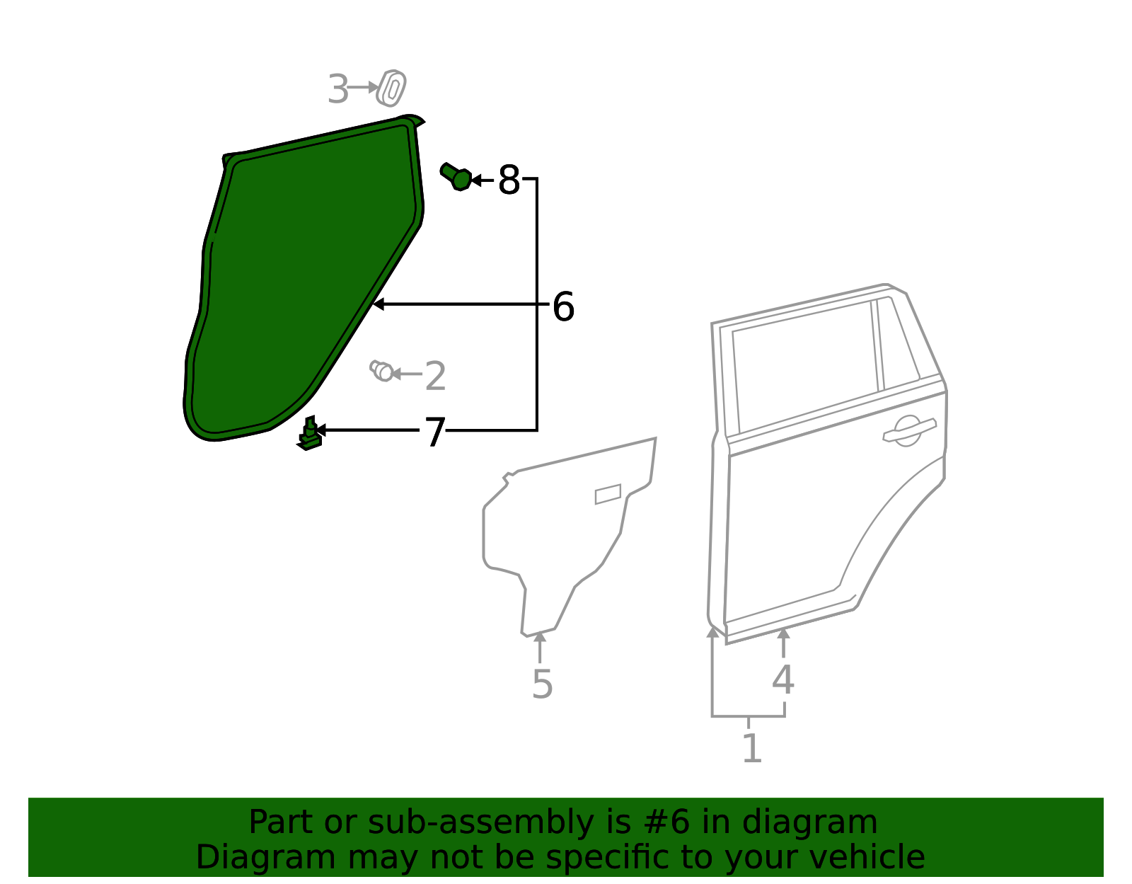 67872-12551 - Door Weather-Strip 2008-2015 Scion xB | Longo Toyota Parts