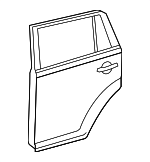 6700412B10 - Body: Door Shell for Toyota Image