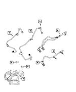 53011537AC - Fuel and Accelerator Pedal: Supply Fuel Line Assy for Mopar Image
