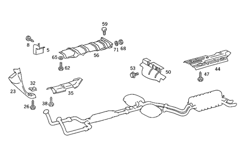 Screening Plates for 1988 Mercedes-Benz 560SEC #0