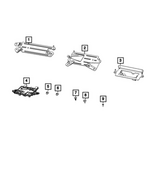 4672845AA - Electrical: Night Vision Processing Module Bracket for Mopar Image