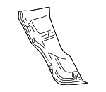 8D0863981C - Body: Sound Absorber for Audi Image