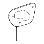 8159233330 - Electrical: Backup Lamp Gasket for Toyota Image image