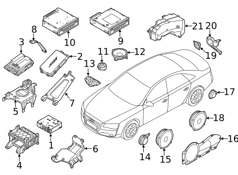 Sound System for 2015 Audi RS7 #0