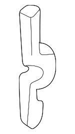 11832P28A00 - : 1992-2000 Honda - Rubber R Back Seal for Honda: Civic, Civic del Sol Image