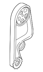 14400P2FA01 - : Timing Belt for Honda: Civic, Civic del Sol Image