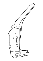 6110653904 - Body: Hinge Pillar Reinforced for Lexus: IS200t, IS250, IS300, IS350 Image