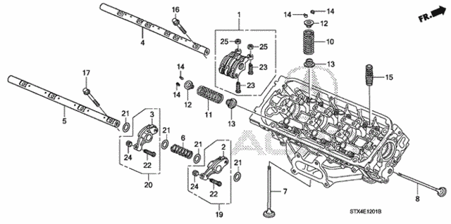Valve - Rocker Arm (RR.) for 2011 Acura MDX #0