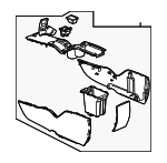 88987683 - Body: Console Assembly for Pontiac: Grand Prix Image