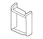 PAE121767A - : Tow Eye Cap Bracket for Porsche: Panamera Image