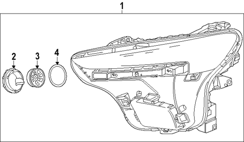 Headlamp Components for 2025 Buick Encore GX #0