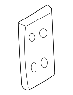 MXC3132 - : Dovetail Latch Shim for Land-Rover Image