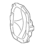 2303511408 - Suspension: Rear Cover for Mercedes-Benz Image