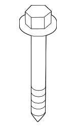 90038516801 - : Motor Mount Bolt for Porsche: 911 Image