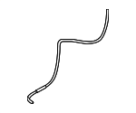 86655VC160 - Body: Washer Hose for Subaru Image