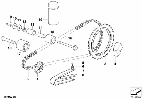 Torque-Transfer Mechanism, Motorcycle for 2003 BMW-Motorrad F 650 GS #0