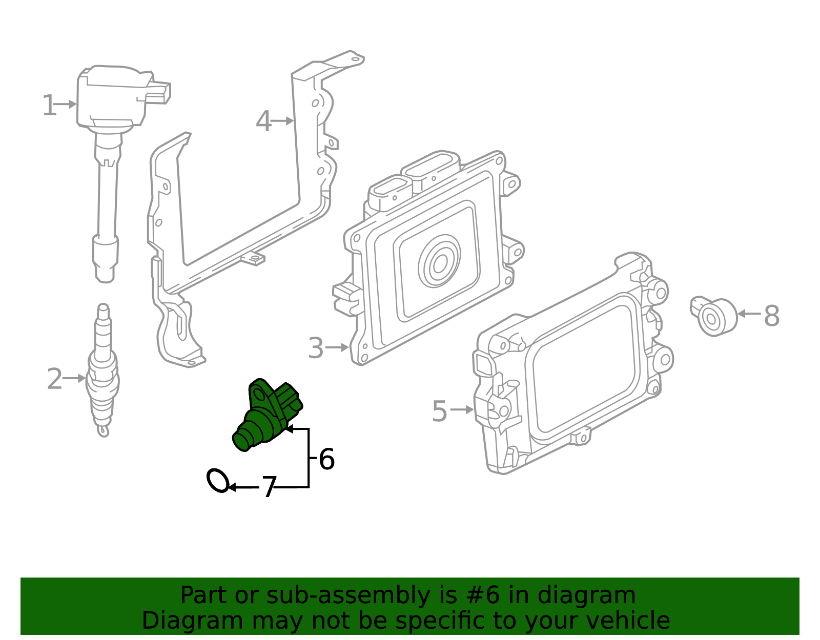 Engine Crankshaft Position Sensor 37500-6B2-A01 | AutoNationParts.com