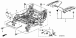 90115S0XA01 - Interior/Bumper: SCREW, TORX (6X16) for Honda Image