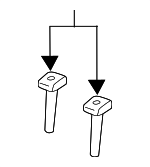 DU5Z96610A16AU - : Headrest Guide for Lincoln: MKZ, Nautilus Image