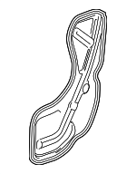 23374286 - Body: Water Deflector for Chevrolet: Colorado | GMC: Canyon Image