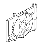 214831FA0A - Cooling System: Fan Shroud for Nissan: Cube Image