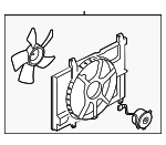 214811FC5A - : Engine Cooling Fan Assembly for Nissan Image