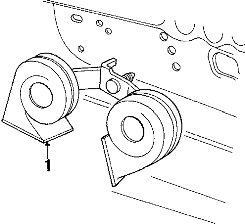 Horn for 1995 Mercury Mystique #0