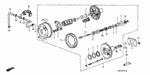46512SB2000 - Chassis: PIN, PEDAL for Honda Image