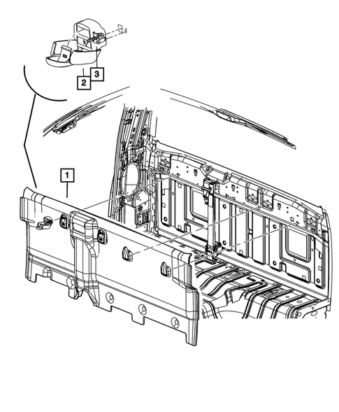 Panels-Moldings-Scuff Plates, Pillar, Cowl, 1/4 Panel Trim and Cargo Covers for 2013 Ram 1500 #4