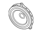 65139279635 - Body: Front Dr Speaker for BMW: 530e, 530e xDrive, 530i, 530i xDrive, 540d xDrive, 540i, 540i xDrive, 640i xDrive Gran Turismo, 740e xDrive, 740i, 740i xDrive, 745e xDrive, 750i, 750i xDrive, 840i, 840i Gran Coupe, 840i xDrive, 840i xDrive Gran Coupe, iX, M5, M550i xDrive, M760i xDrive, M8, M8 Gran Coupe, M850i xDrive, M850i xDrive Gran Coupe Image