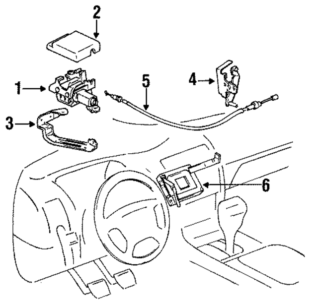 8821212080 - : Actuator Cover for Toyota Image