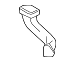 MR513480 - Body: Center Duct for Mitsubishi Image