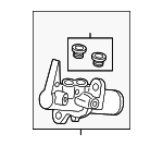4G1611021C - Body: Master Cylinder for Audi Image